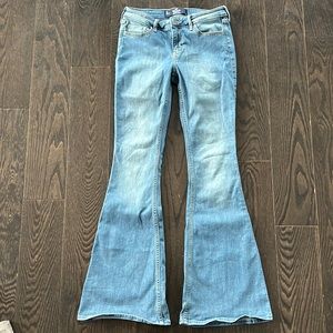 Flare jeans light denim